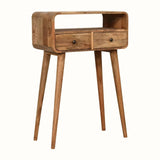 Hamade Open Console Table, Small - Natural Console Tables - Bokel Home