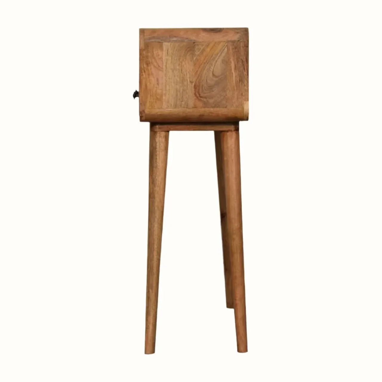 Hamade Open Console Table, Small - Natural Console Tables - Bokel Home