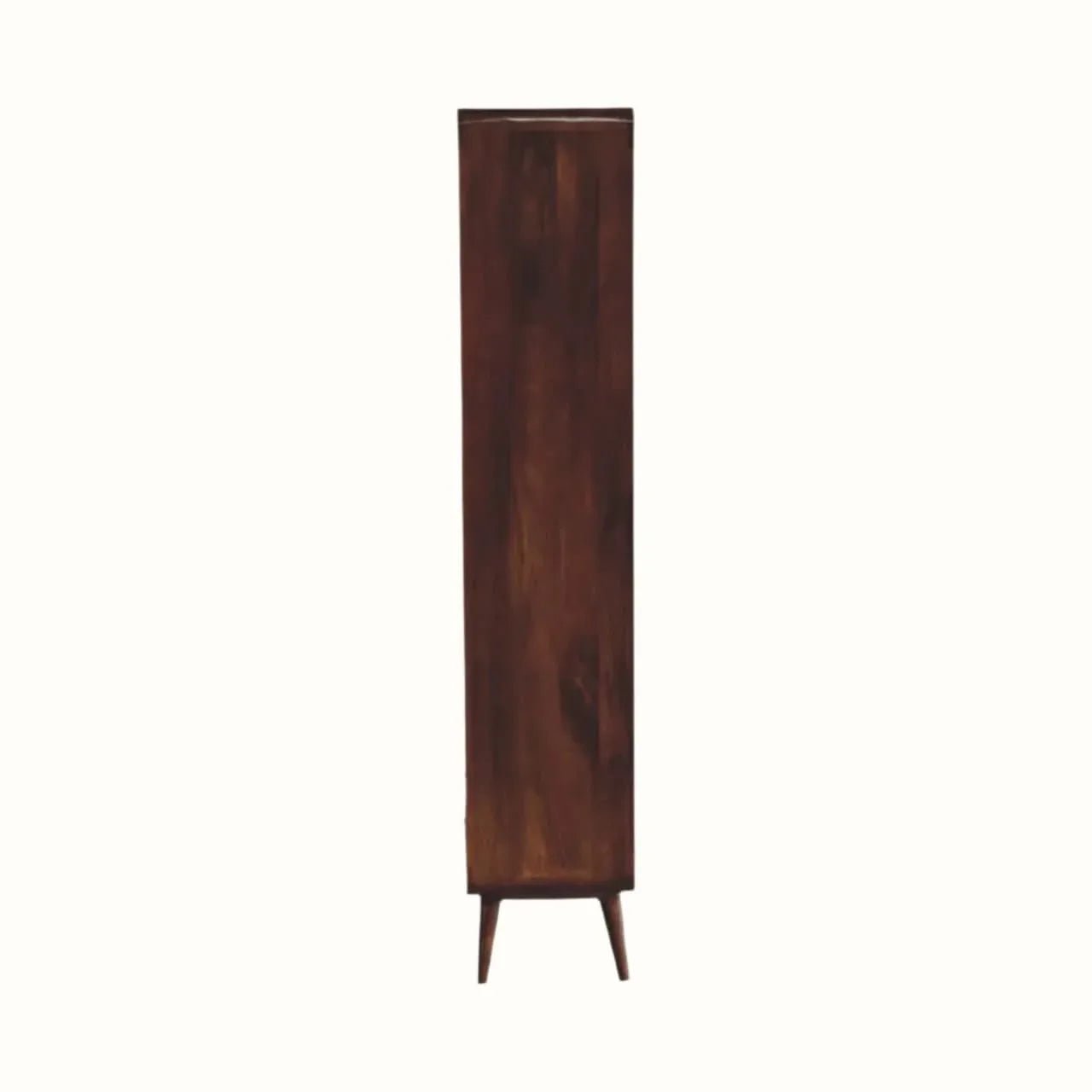 Hamade Open Tall Bookcase - Chestnut Shelves & Bookcases - Bokel Home
