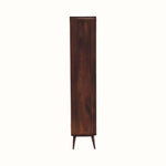 Hamade Open Tall Bookcase - Chestnut Shelves & Bookcases - Bokel Home