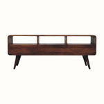 Hamade Open TV Stand, Large - Chestnut TV Stands - Bokel Home