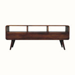 Hamade Open TV Stand, Large - Chestnut TV Stands - Bokel Home