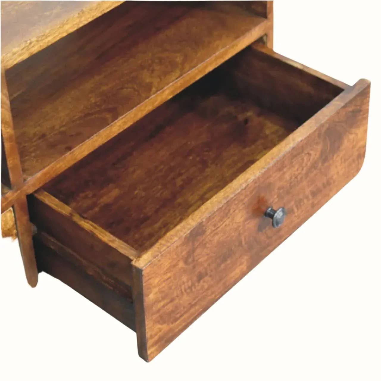 Hamade Open TV Stand, Large - Chestnut TV Stands - Bokel Home