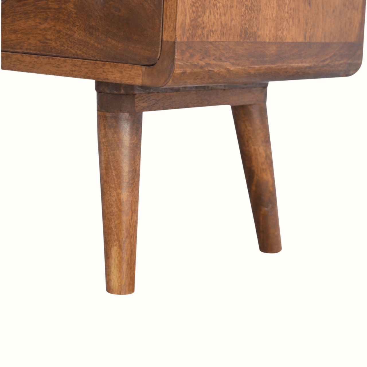 Hamade Open TV Stand, Medium - Chestnut TV Stands - Bokel Home