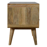 Hamade Open TV Stand, Medium - Natural TV Stands - Bokel Home