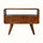 Hamade Open TV Stand, Small - Chestnut TV Stands - Bokel Home