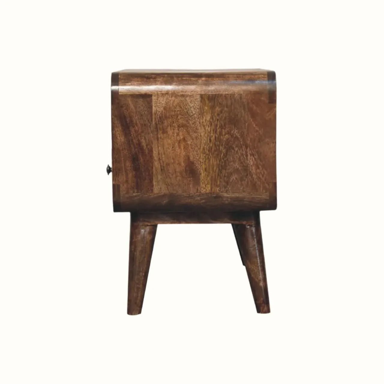 Hamade Open TV Stand, Small - Grey Wash TV Stands - Bokel Home