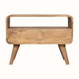 Hamade Open TV Stand, Small - Natural TV Stands - Bokel Home