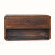 Hamade Open Wall - Mounted Bedside Table, Large - Chestnut - Bokel Home