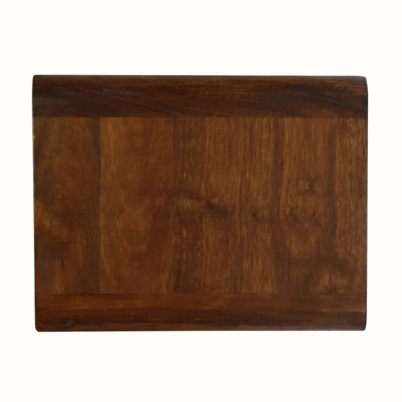Hamade Open Wall Mounted Bedside Table, Medium - Chestnut Bedside Tables - Bokel Home