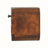 Hamade Open Wall Mounted Bedside Table, Mini - Chestnut Bedside Tables - Bokel Home