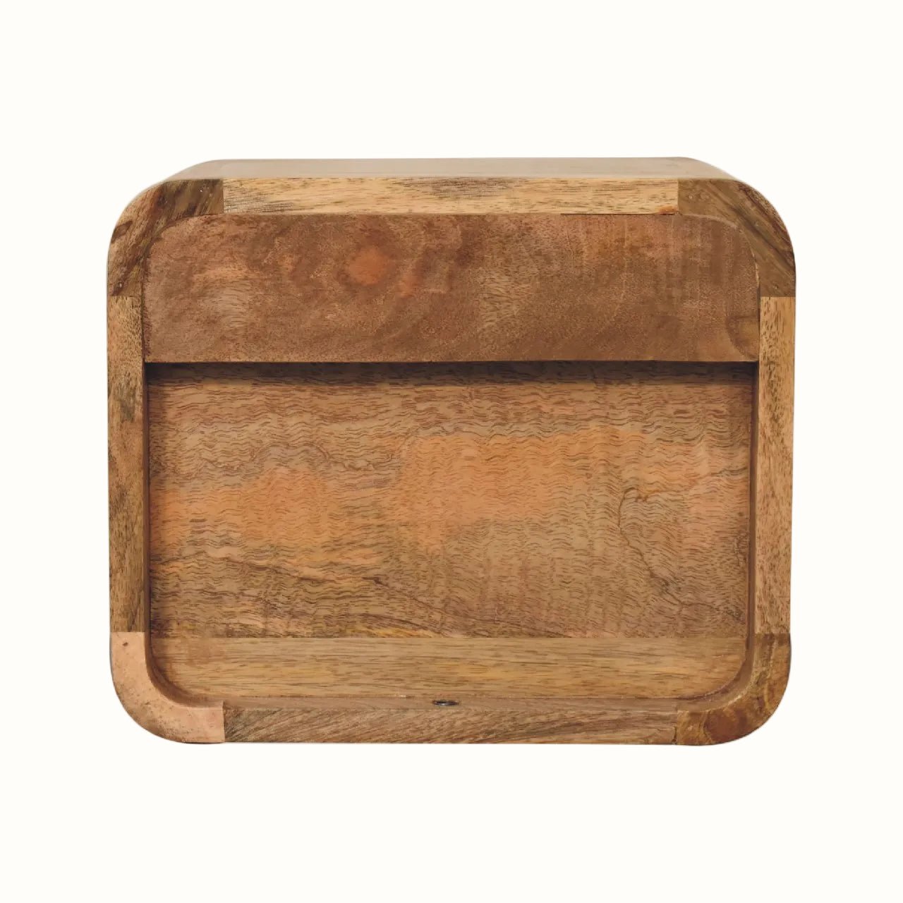 Hamade Open Wall Mounted Bedside Table, Small - Natural Bedside Tables - Bokel Home