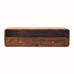 Hamade Open Wall-Mounted Console Table Medium- California Walnut Console Tables - Bokel Home