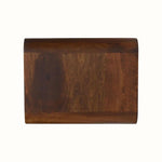 Hamade Open Wall-Mounted Console Table, Medium - Chestnut Console Tables - Bokel Home