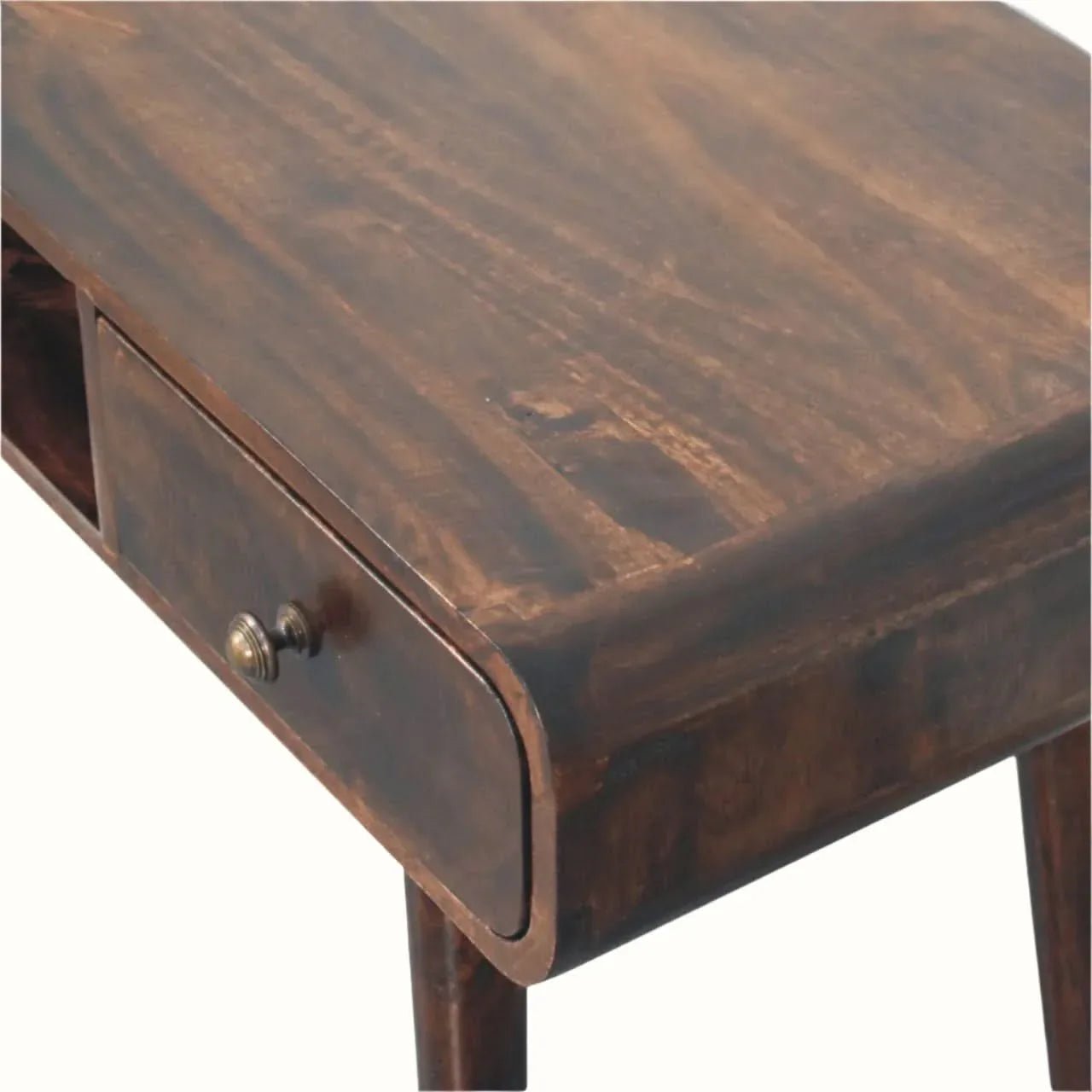 Hamade Open Writing Desk - California Walnut Desks - Bokel Home