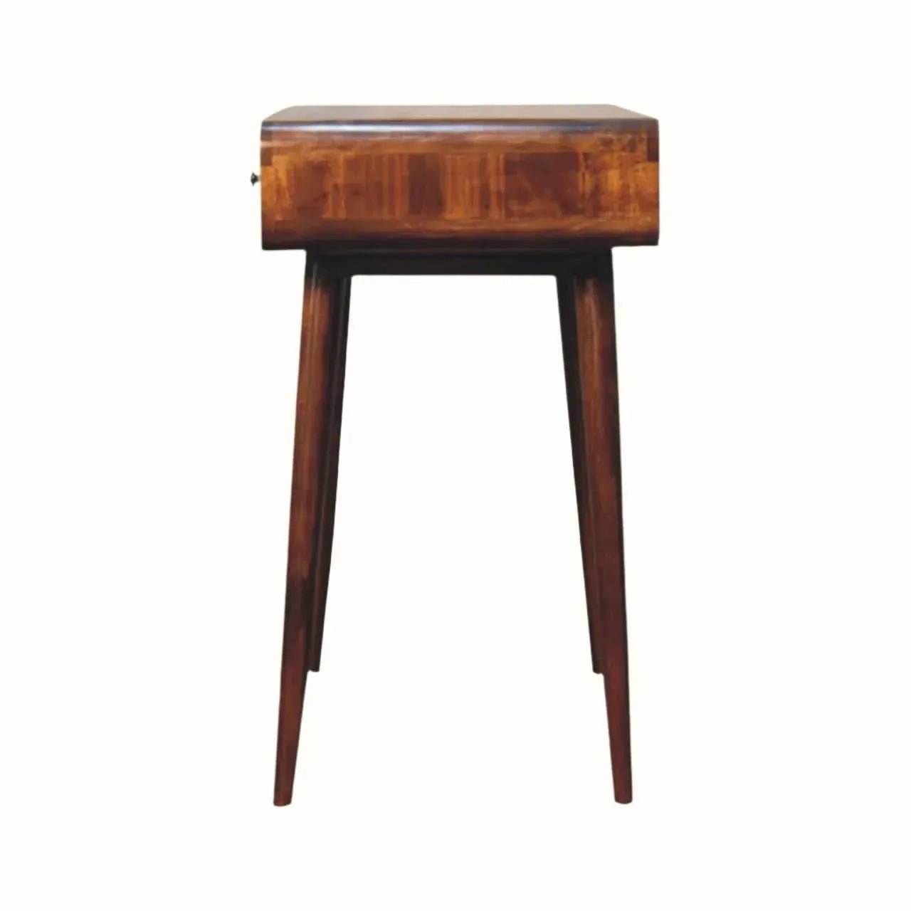 Hamade Open Writing Desk - Chestnut Desks - Bokel Home