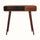 Hamade Open Writing Desk - Chestnut Desks - Bokel Home