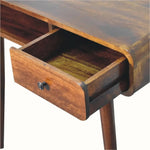 Hamade Open Writing Desk - Chestnut Desks - Bokel Home