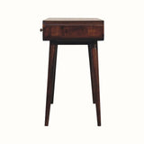Hamade Open Writing Desk, Medium - California Walnut Desks - Bokel Home