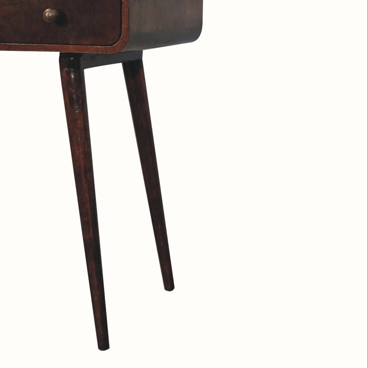 Hamade Open Writing Desk, Medium - California Walnut Desks - Bokel Home