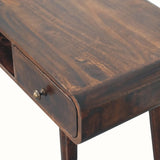 Hamade Open Writing Desk, Medium - California Walnut Desks - Bokel Home