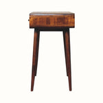 Hamade Open Writing Desk, Medium - Chestnut Desks - Bokel Home