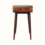 Hamade Open Writing Desk, Medium - Chestnut Desks - Bokel Home