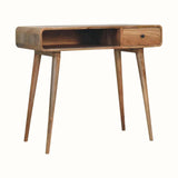 Hamade Open Writing Desk, Medium - Natural Desks - Bokel Home
