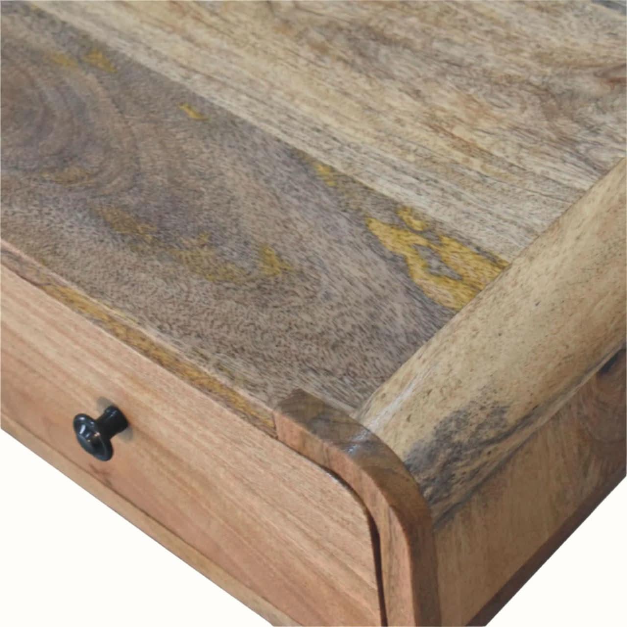 Hamade Open Writing Desk, Medium - Natural Desks - Bokel Home
