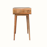 Hamade Open Writing Desk - Natural Desks - Bokel Home