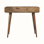 Hamade Open Writing Desk - Natural Desks - Bokel Home