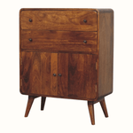 Hamade Storage Cabinet, Small - Chestnut Cabinets & Sideboards - Bokel Home
