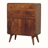 Hamade Storage Cabinet, Small - Chestnut Cabinets & Sideboards - Bokel Home