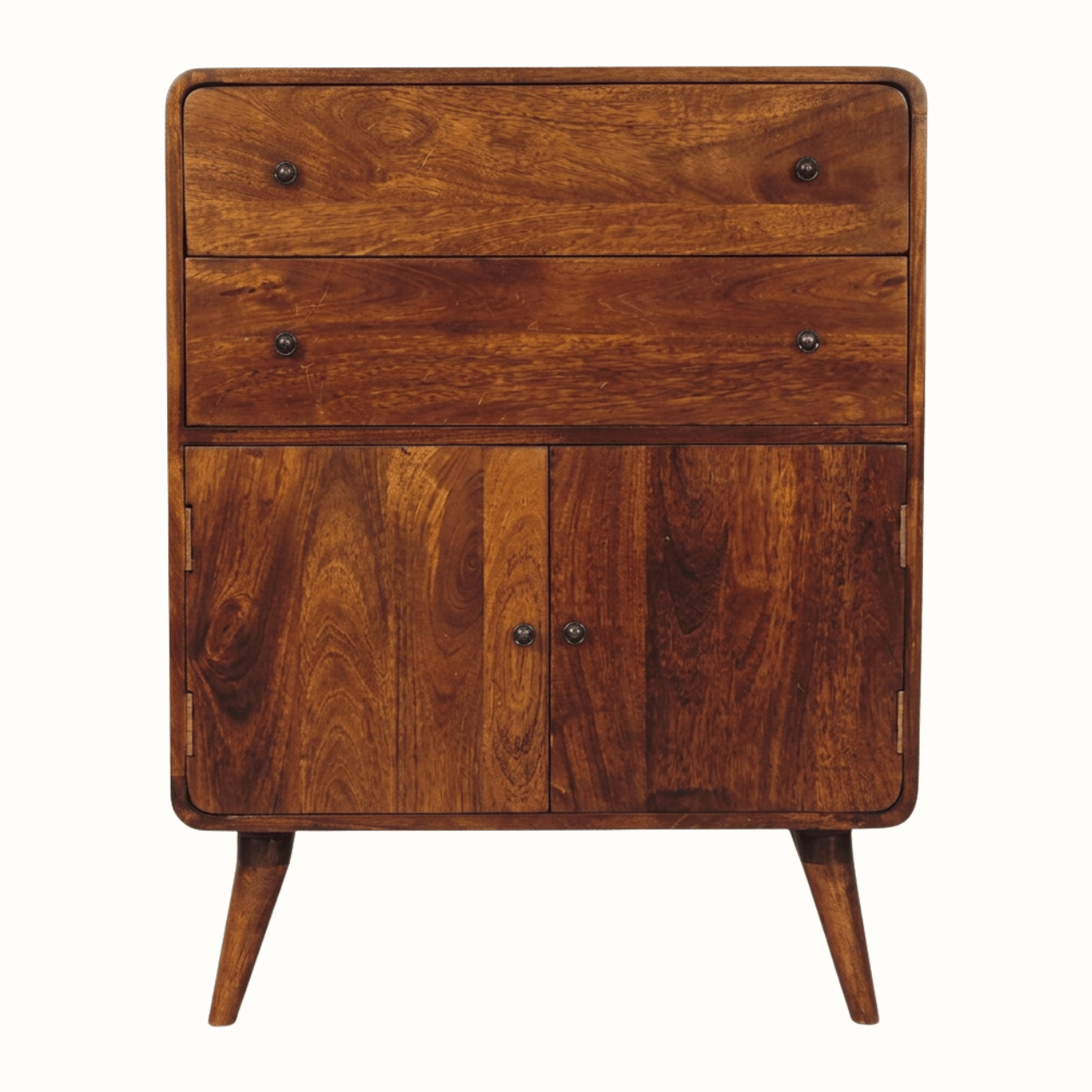 Hamade Storage Cabinet, Small - Chestnut Cabinets & Sideboards - Bokel Home