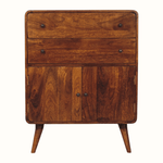 Hamade Storage Cabinet, Small - Chestnut Cabinets & Sideboards - Bokel Home