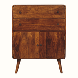 Hamade Storage Cabinet, Small - Chestnut Cabinets & Sideboards - Bokel Home