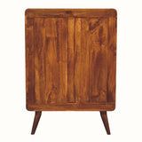 Hamade Tall Chest of 5 Drawers - Chestnut Chest of Drawers - Bokel Home