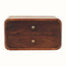 Hamade Wall Mounted Bedside Table, Medium - California Walnut Bedside Tables - Bokel Home