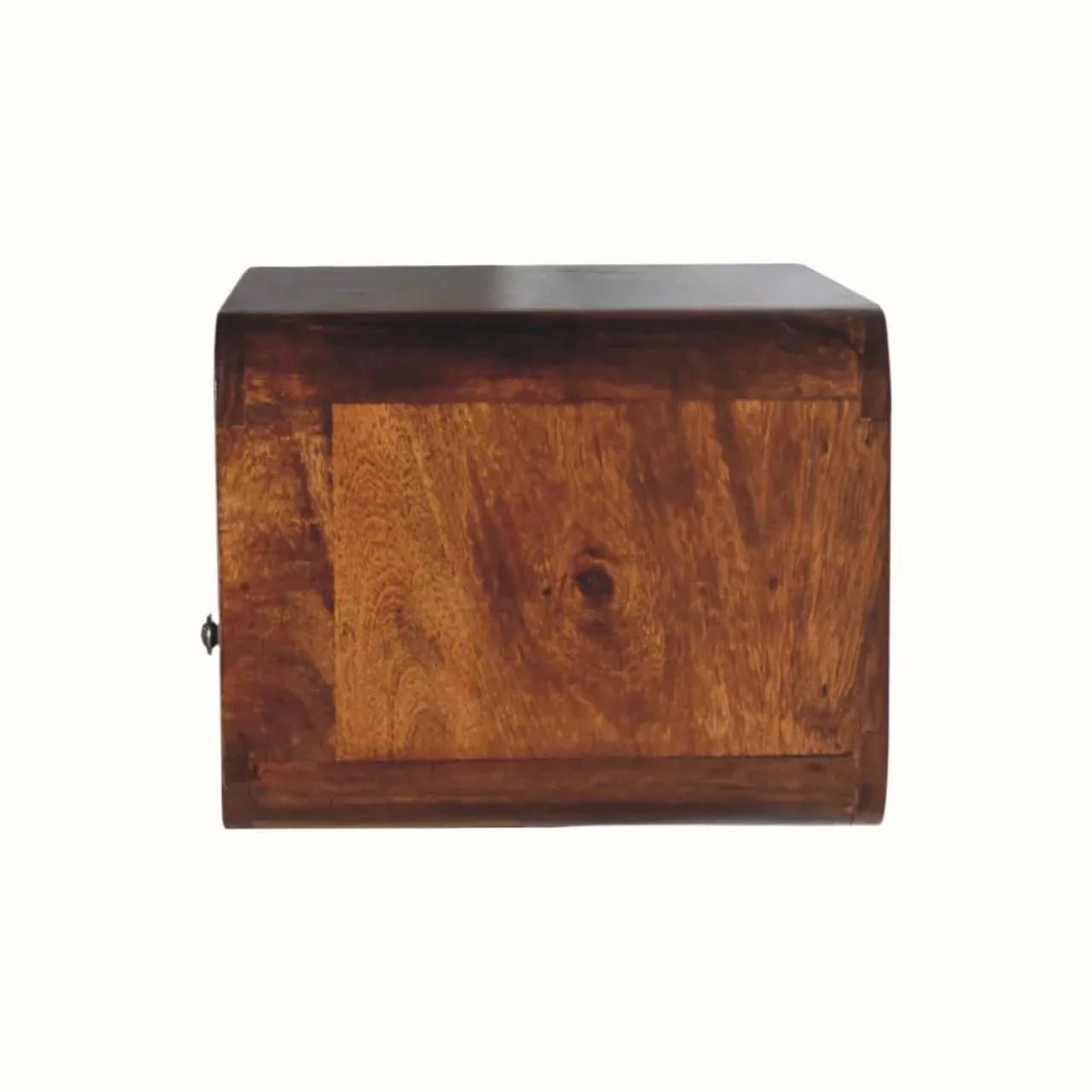 Hamade Wall - Mounted Bedside Table, Medium - Chestnut - Bokel Home