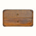 Hamade Wall Mounted Bedside Table, Medium - Chestnut Bedside Tables - Bokel Home