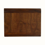 Hamade Wall Mounted Bedside Table, Medium - Chestnut Bedside Tables - Bokel Home