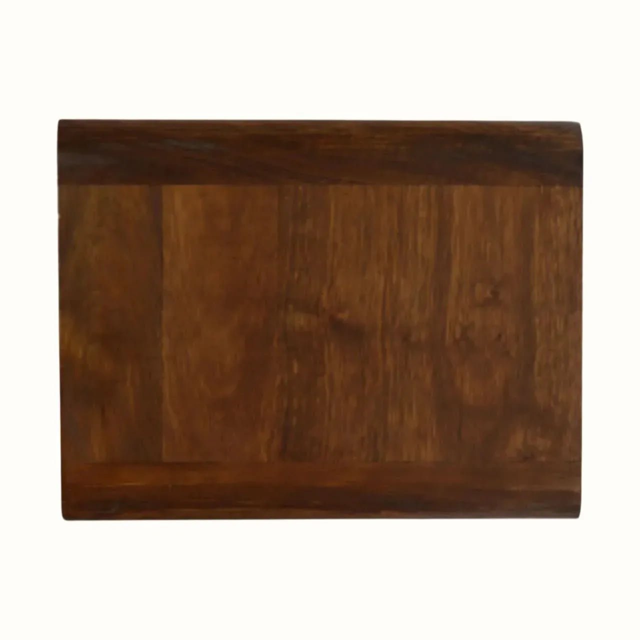 Hamade Wall - Mounted Bedside Table, Medium - Chestnut Bedside Tables - Bokel Home