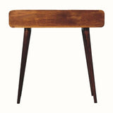 Hamade Writing Desk, Medium - Chestnut Desks - Bokel Home
