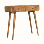 Hamade Writing Desk, Medium - Natural Desks - Bokel Home