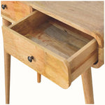 Hamade Writing Desk, Medium - Natural Desks - Bokel Home