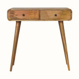 Hamade Writing Desk, Medium - Natural Desks - Bokel Home