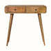 Hamade Writing Desk, Medium - Natural Desks - Bokel Home