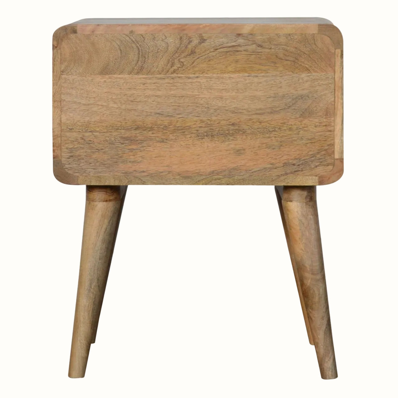 Hamade Bedside Table, Medium - Natural