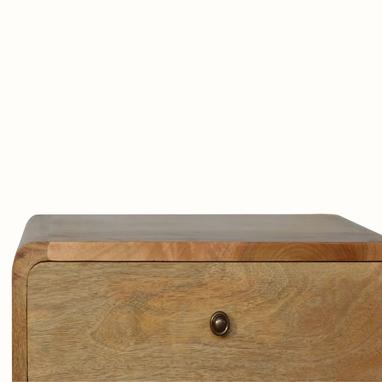 Hamade Bedside Table, Medium - Natural
