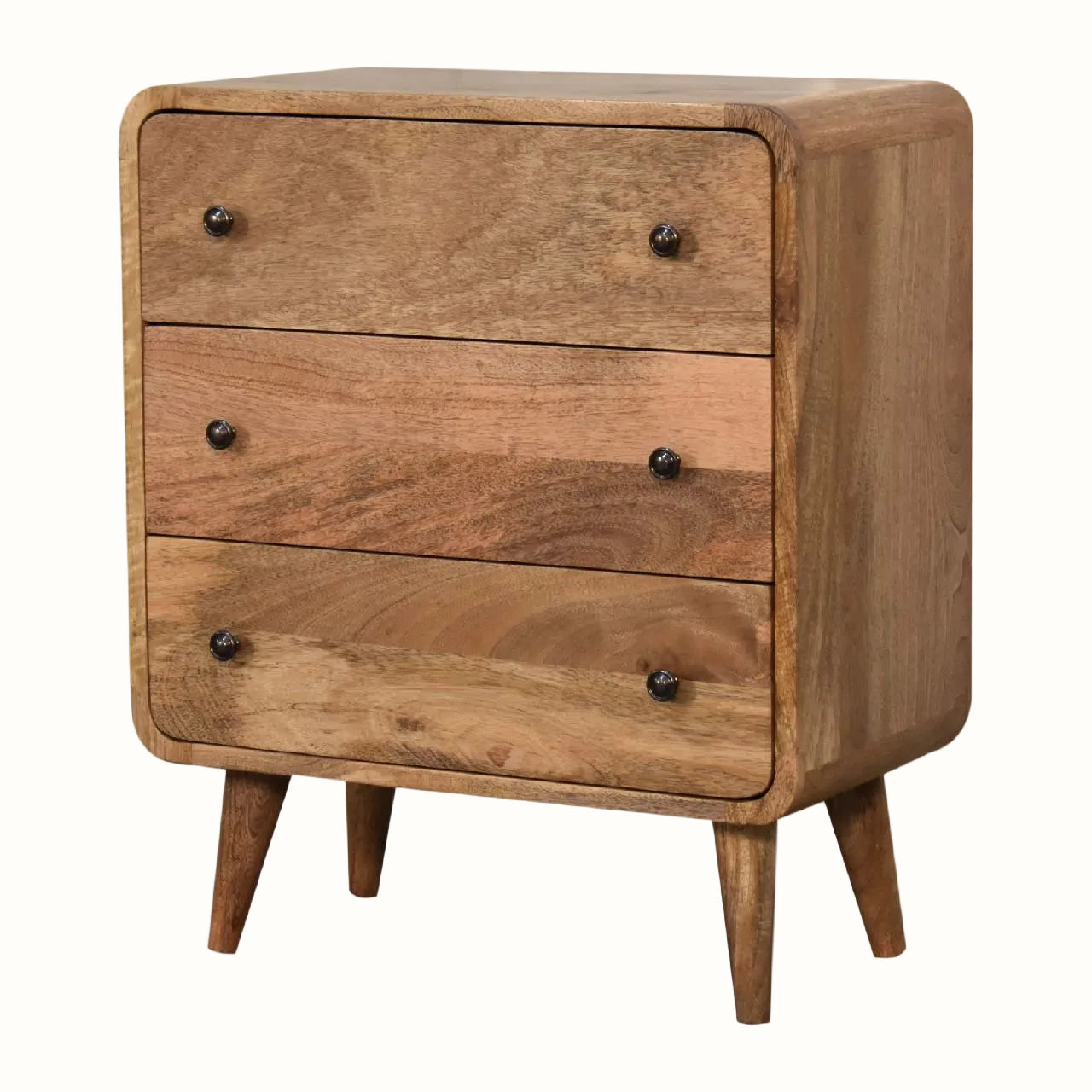 Hamade Chest of 3 Drawers, Small - Natural